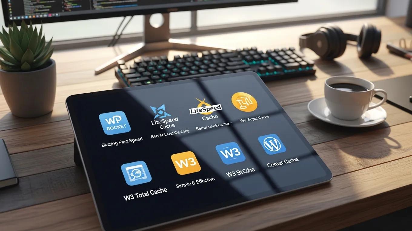 Popular WordPress caching plugins for 2023 with feature highlights