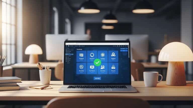 Blog 2 WordPress security dashboard showcasing various security plugins for enhanced site protection